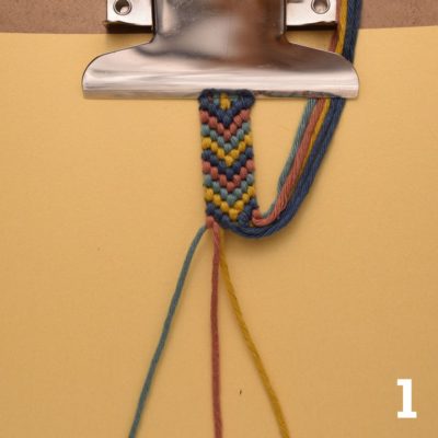 Flechten mit 3 Fäden